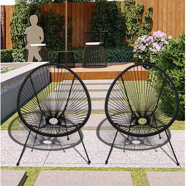 Circle best sale patio chairs